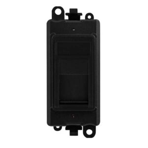 Click GridPro Rj45 Cat-6 Outlet Black
