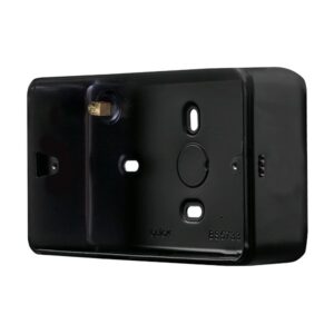 Click Scolmore - Click Metal Clad Pro 2 Gang 40Mm Deep Surface Mounting Box (Without Knockouts) Black (MCP084BBK)