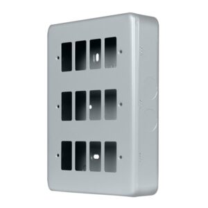 Click Metal Clad Pro 12 Gang GridPro Front Plate