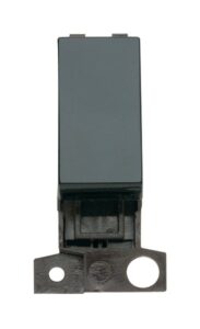 Click Scolmore - Click MiniGrid 1 Way 10Ax Switch Black (MD001BK)