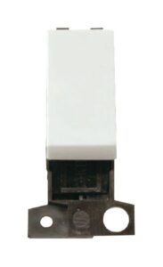 Click Scolmore - Click MiniGrid 1 Way 10Ax Switch White (MD001WH)