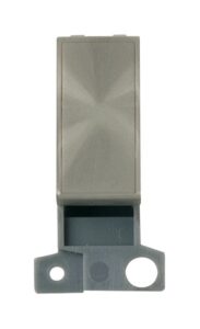 Click Scolmore - Click MiniGrid Blank Ingot Module Brushed Stainless Steel (MD008BS)