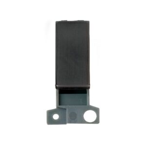 Click Scolmore - Click Minigrid Blank Module Metal Matt Bronze (MD008BZ)
