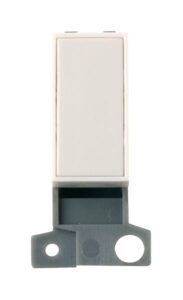 Click Scolmore - Click MiniGrid Blank Module Polar White (MD008PW)