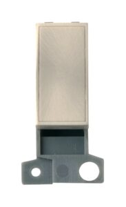 Click Scolmore - Click MiniGrid Blank Ingot Module Satin Chrome (MD008SC)