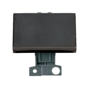 Click Scolmore - Click Minigrid 10Ax 2 Way Paddle Switch Module Metal Matt Bronze Switch (MD009BZ)