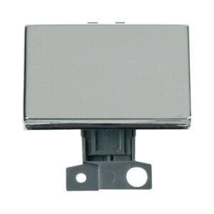 Click Scolmore - Click MiniGrid 2 Way Ingot 10Ax "Paddle" Switch Chrome (MD009CH)
