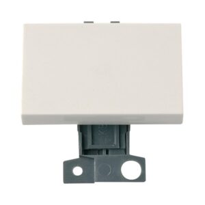 Click Scolmore - Click MiniGrid 2 Way 10Ax "Paddle" Switch Polar White (MD009PW)