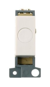Click Scolmore - Click MiniGrid 20A Flex Outlet Module Polar White (MD017PW)