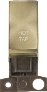 Click Scolmore - Click MiniGrid 13A 10Ax Dp Ingot Switch Ab "Hot Tap" (MD018AB-HT)