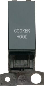 Click Scolmore - Click MiniGrid 13A 10Ax Dp Ingot Switch Bk "Cooker Hood" (MD018BK-CH)