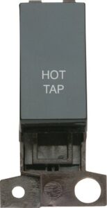 Click Scolmore - Click MiniGrid 13A 10Ax Dp Switch Bk "Hot Tap" (MD018BK-HT)