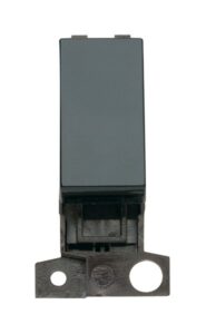 Click Scolmore - Click MiniGrid 13A Resistive 10Ax Dp Switch Black (MD018BK)