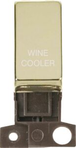 Click Scolmore - Click MiniGrid 13A 10Ax Dp Ingot Switch Br "Wine Cooler" (MD018BR-WC)