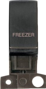 Click Scolmore - Click Minigrid 13A / 10Ax Dp Resistive Switch Module Matt Bronze Freezer (MD018BZ-FZ)