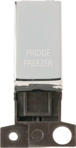 Click Scolmore - Click MiniGrid 13A 10Ax Dp Ingot Switch Ch "Fridge Freezer" (MD018CH-FF)