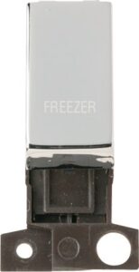 Click Scolmore - Click MiniGrid 13A 10Ax Dp Ingot Switch Ch "Freezer" (MD018CH-FZ)