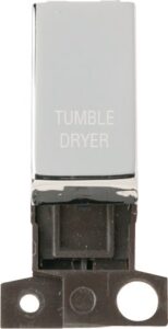 Click Scolmore - Click MiniGrid 13A 10Ax Dp Ingot Switch Ch "Tumble Dryer" (MD018CH-TD)