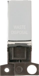 Click Scolmore - Click MiniGrid 13A 10Ax Dp Ingot Switch Ch "Warming Drawer" (MD018CH-WDR)