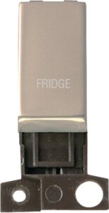 Click Scolmore - Click MiniGrid 13A 10Ax Dp Ingot Switch Pn "Fridge" (MD018PN-FD)