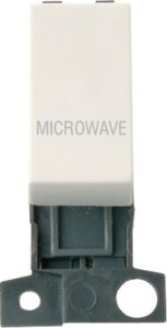 Click Scolmore - Click MiniGrid 13A 10Ax Dp Ingot Switch Pw "Microwave" (MD018PW-MW)