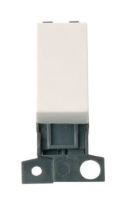 Click Scolmore - Click MiniGrid 13A Resistive 10Ax Dp Switch Polar White (MD018PW)