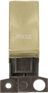 Click Scolmore - Click MiniGrid 13A 10Ax Dp Ingot Switch Sb "Fridge" (MD018SB-FD)
