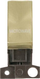 Click Scolmore - Click MiniGrid 13A 10Ax Dp Ingot Switch Sb "Microwave" (MD018SB-MW)