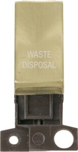 Click Scolmore - Click MiniGrid 13A 10Ax Dp Ingot Switch Sb "Warming Drawer" (MD018SB-WDR)