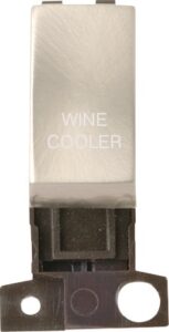Click Scolmore - Click MiniGrid 13A 10Ax Dp Ingot Switch Sc "Wine Cooler" (MD018SC-WC)