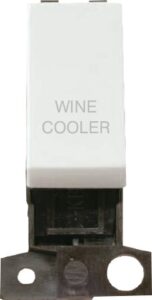Click Scolmore - Click MiniGrid 13A 10Ax Dp Switch Wh "Wine Cooler" (MD018WH-WC)