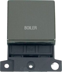 Click Scolmore - Click MiniGrid 20A Dp Ingot Switch Bn "Boiler" (MD022BN-BL)