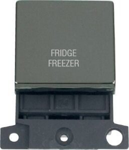 Click Scolmore - Click MiniGrid 20A Dp Ingot Switch Bn "Fridge Freezer" (MD022BN-FF)