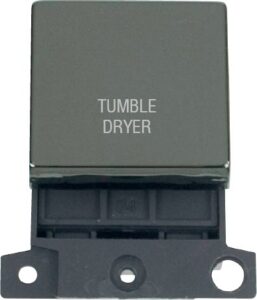Click Scolmore - Click MiniGrid 20A Dp Ingot Switch Bn "Tumble Dryer" (MD022BN-TD)