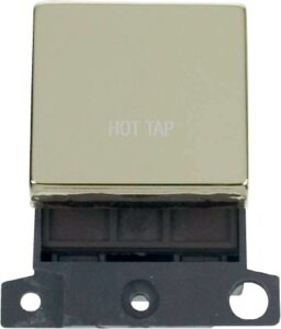 Click Scolmore - Click MiniGrid 20A Dp Ingot Switch Br "Hot Tap" (MD022BR-HT)