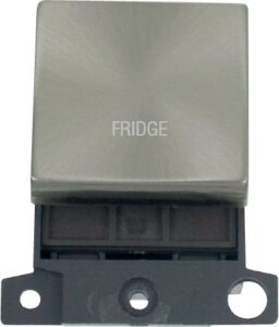 Click Scolmore - Click MiniGrid 20A Dp Ingot Switch Bs "Fridge" (MD022BS-FD)