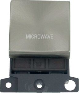 Click Scolmore - Click MiniGrid 20A Dp Ingot Switch Bs "Microwave" (MD022BS-MW)