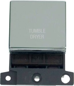 Click Scolmore - Click MiniGrid 20A Dp Ingot Switch Ch "Tumble Dryer" (MD022CH-TD)