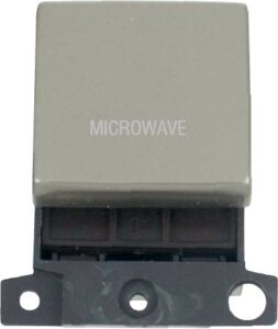 Click Scolmore - Click MiniGrid 20A Dp Ingot Switch Pn "Microwave" (MD022PN-MW)
