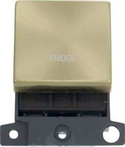 Click Scolmore - Click MiniGrid 20A Dp Ingot Switch Sb "Fridge" (MD022SB-FD)