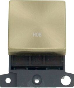 Click Scolmore - Click MiniGrid 20A Dp Ingot Switch Sb "Hob" (MD022SB-HB)