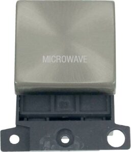 Click Scolmore - Click MiniGrid 20A Dp Ingot Switch Sc "Microwave" (MD022SC-MW)