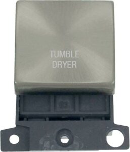 Click Scolmore - Click MiniGrid 20A Dp Ingot Switch Sc "Tumble Dryer" (MD022SC-TD)