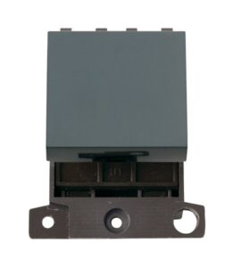Click Scolmore - Click MiniGrid 20A 2 Way Switch Module Black (MD024BK)