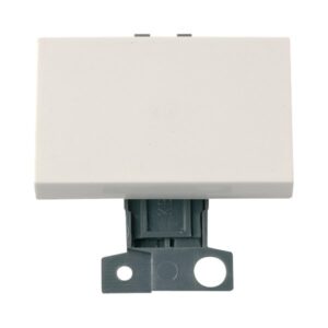 Click Scolmore - Click MiniGrid 10Ax Intermediate Paddle Switch Module Polar White (MD038PW)