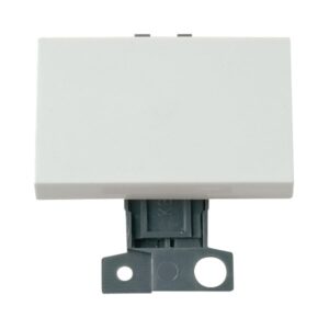 Click Scolmore - Click MiniGrid 10Ax Intermediate Paddle Switch Module White (MD038WH)