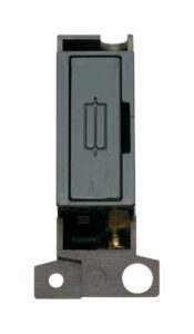 Click Scolmore - Click MiniGrid 13A Fused Fcu Module Black (MD047BK)
