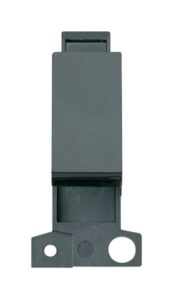 Click Scolmore - Click MiniGrid 10A 3 Position Switch Black (MD070BK)