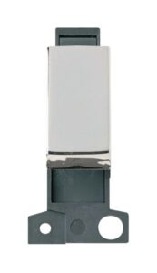 Click Scolmore - Click MiniGrid 10A 3 Position Retractive Ingot Switch Chrome (MD075CH)
