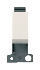 Click Scolmore - Click MiniGrid 10A 3 Position Retractive Switch Polar White (MD075PW)